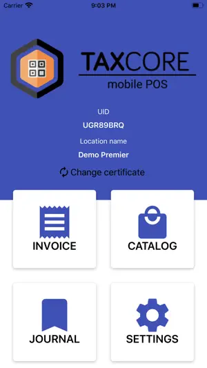 TaxCore mobile POS screenshot 3