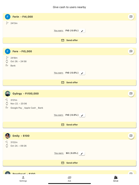 Screenshot #5 pour Cashtic - Réseau ATM P2P