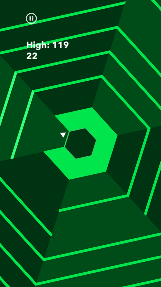 #5. Hypno Hexagon (iOS) 由: Marko Radakovic