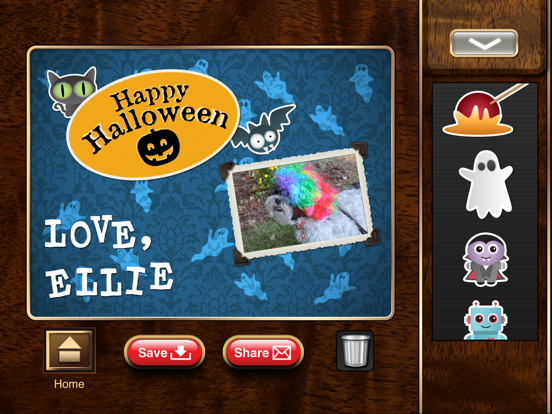 Millie's Tricks and Treats iPad app afbeelding 4