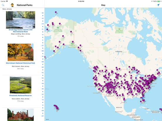 Screenshot #4 pour National Park Finder