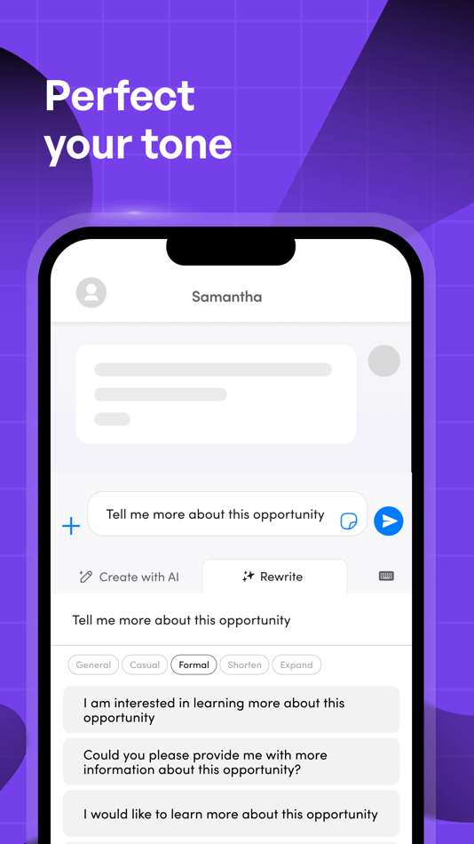 #8. Wordtune: AI Writing Keyboard (iOS) 由: AI21 Labs, Inc.