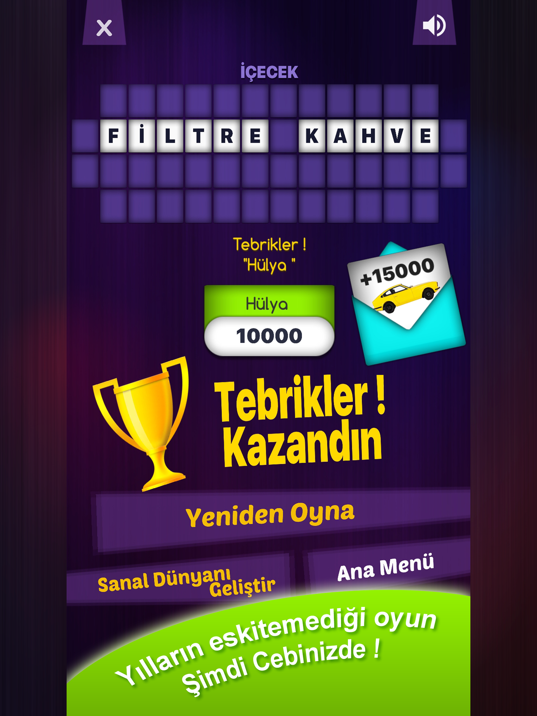 Çarkıfelek Türkçe Mobil