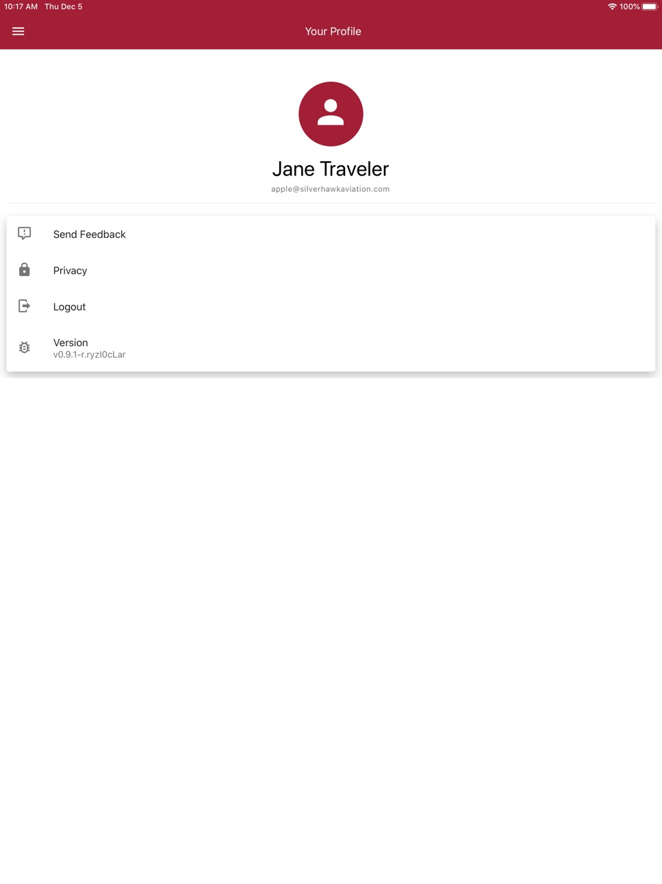 iPad screenshot