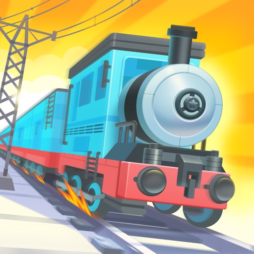 Train Builder Games for kids iOS App