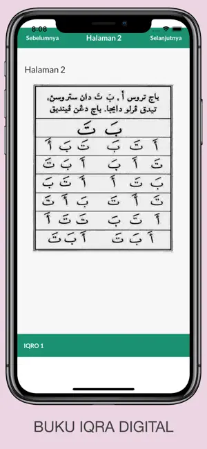 Buku Iqra 1-6 iPhone screenshot 2