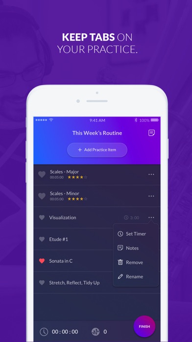 Modacity: Pro Music Practice iPhone screenshot 4 - Music app