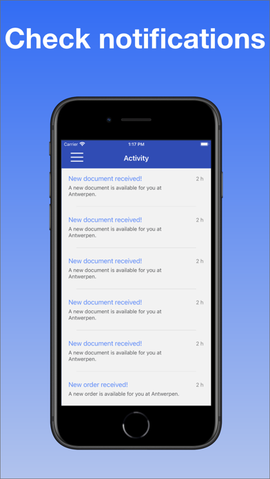 Trans-IT driver app Screenshot
