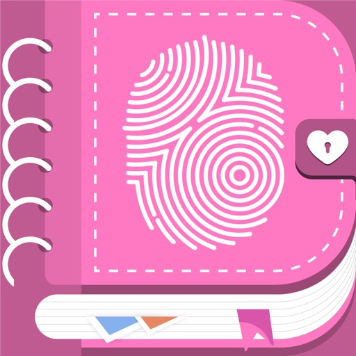 Diary with Lock, Daily Journal