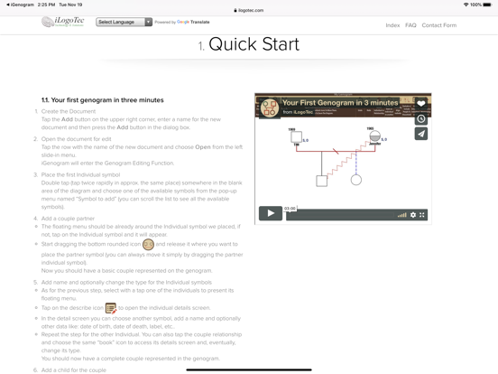 iGenogram: Genogram Editor iPad app afbeelding 7