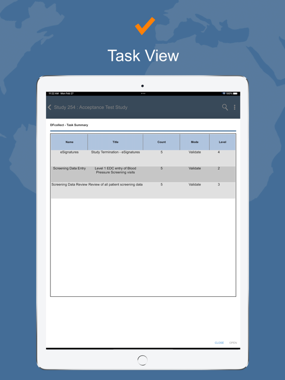 DFcollect iPad screenshot 8 - Medical app