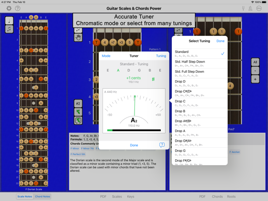 Screenshot #6 pour Guitar Scales & Chords Power