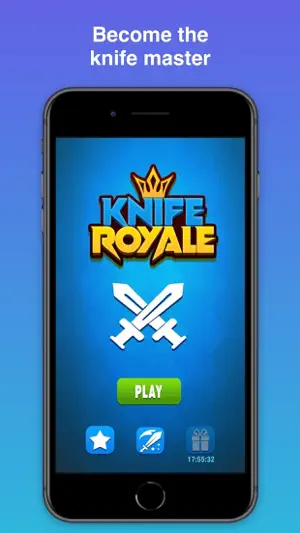 Knife Throw Royale: Hit Game screenshot 1