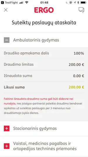 ERGO Lietuva screenshot 3