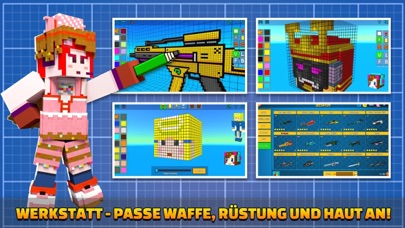 Cops N Robbers:Pixel Craft Gun Hack screenshot 7 - iOS game interface