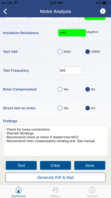 Screenshot #3 pour MOTOR GENIE® Condition Calc™
