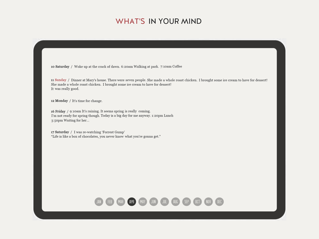 Daygram: Daily Journal Screenshot