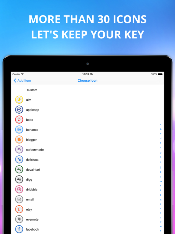 Screenshot #5 pour One Time Password: 2FA Vault