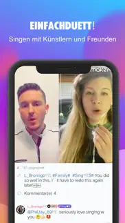 starmaker-singe karaoke iphone bildschirmfoto 1