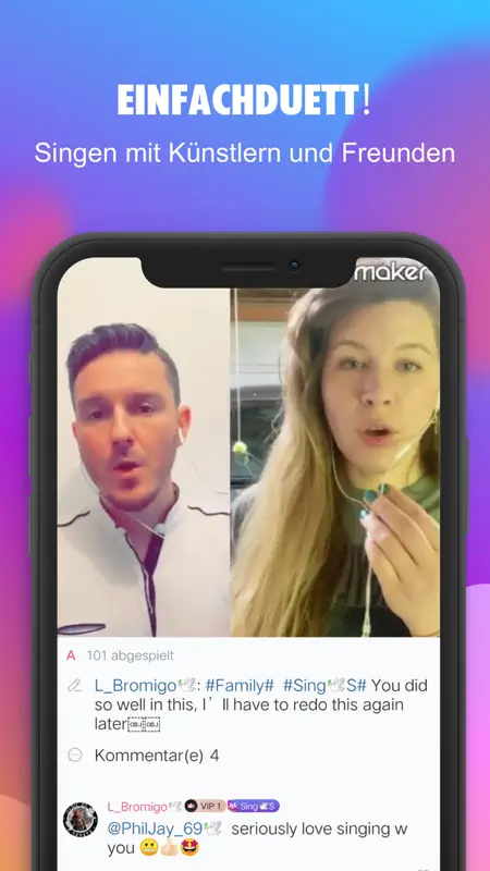 StarMaker-Sing Karaoke Songs screenshot 1 of 5