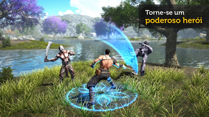 Evil Lands: Jogo de RPG MMO screenshot 3
