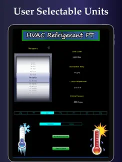 HVAC Refrigerant PT iPad image 3