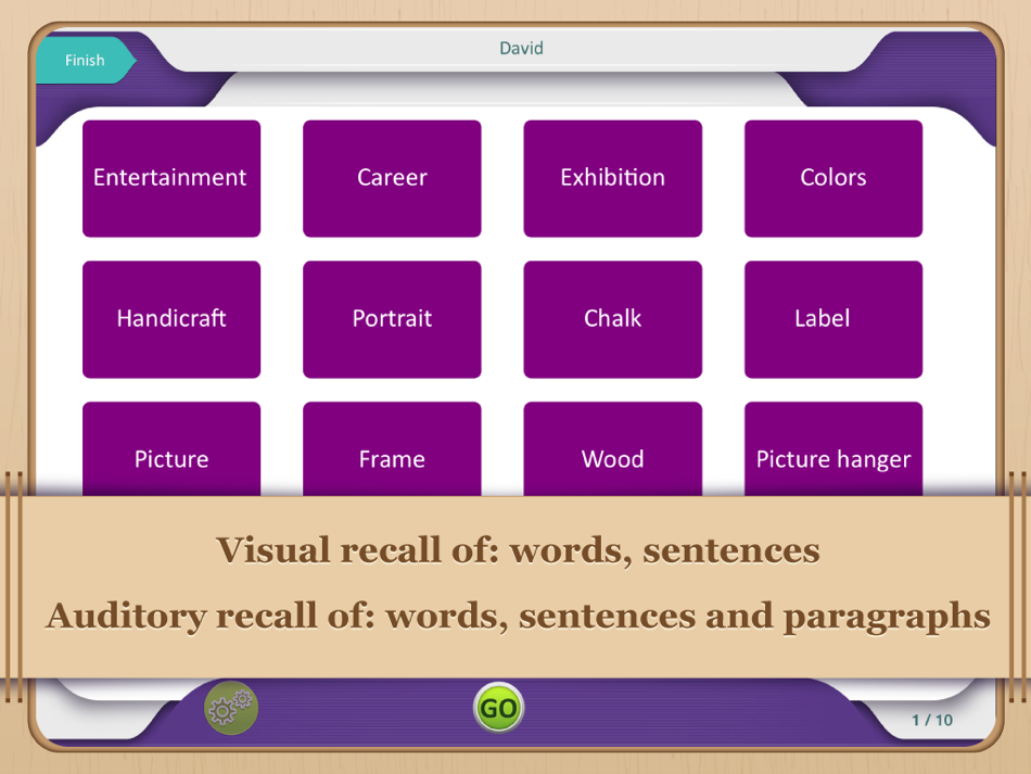 #3. Memory Exercises (iOS) 由: Virtual Speech Center Inc.