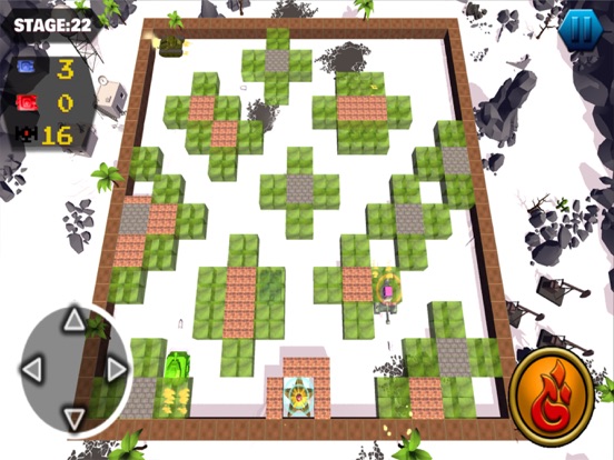 Battle Tank : City War iPad screenshot