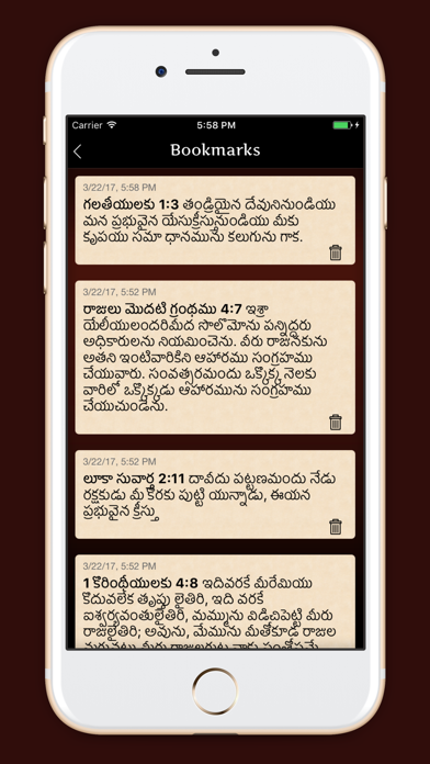 Holy Bible - Telugu Edition iPhone screenshot 4