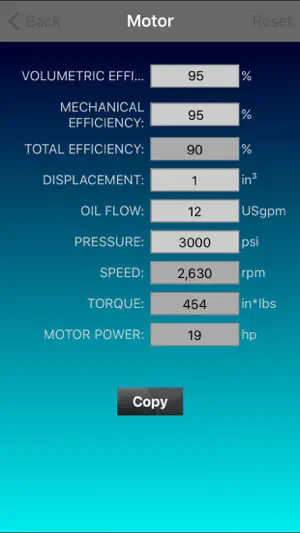 Hydraulic-Calculator screenshot 3