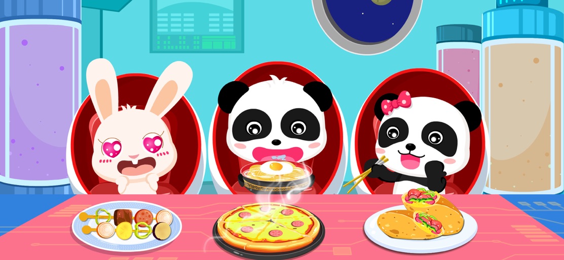 Little Panda's Space Kitchen screenshot 5