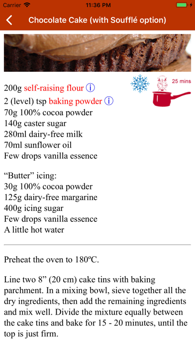 Allergy Cooking Screenshot