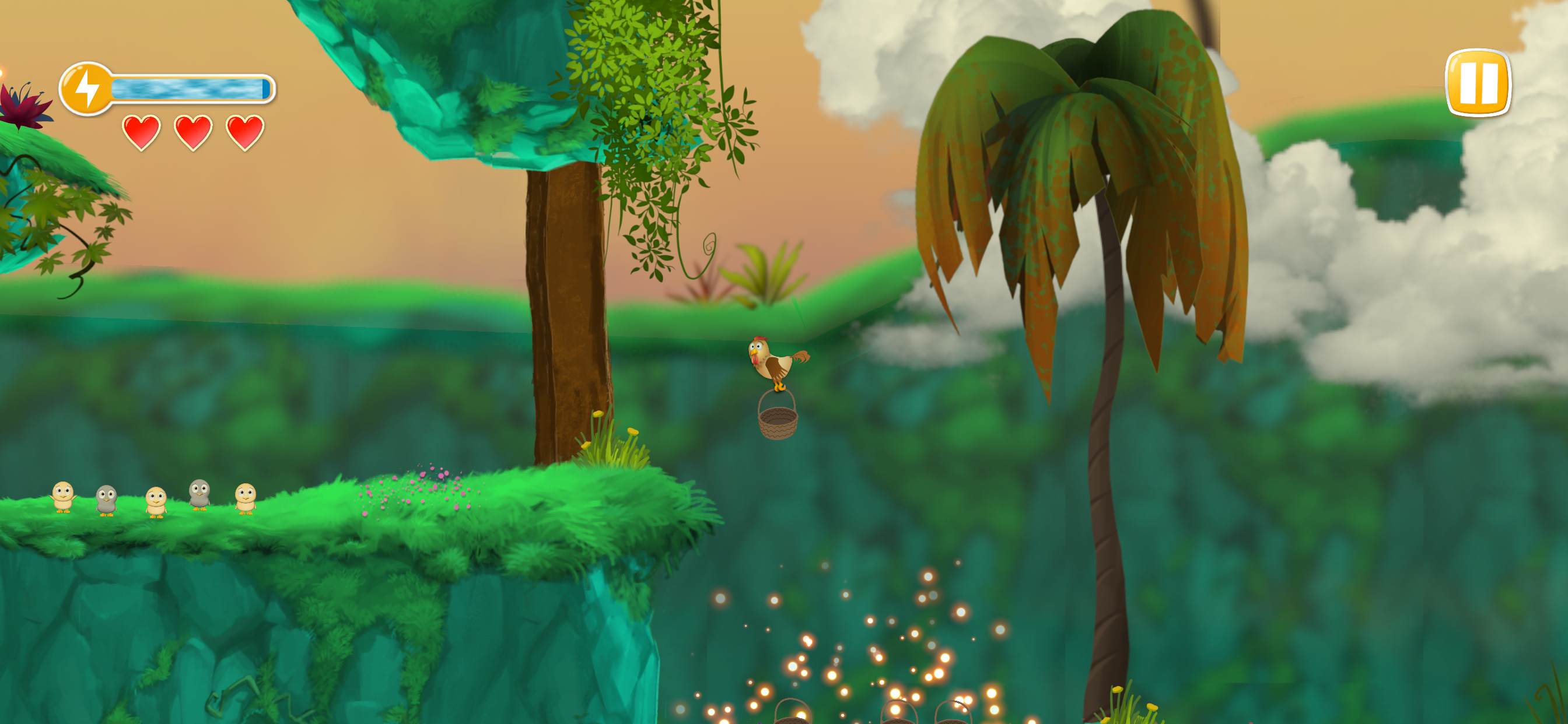 Feathery Fury: Chicken Odyssey screenshot 7
