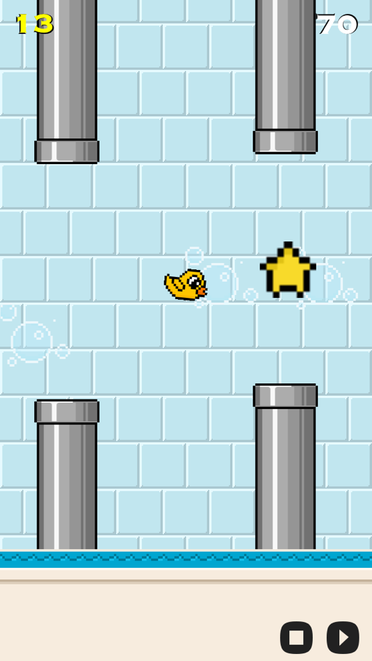 #4. Flappy Rubber Duckie (iOS) 由: Pepper Dog Soft LLC