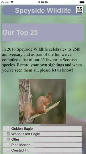 Speyside Wildlife screenshot 4