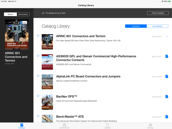 Glenair iPad screenshot 5 - Business app