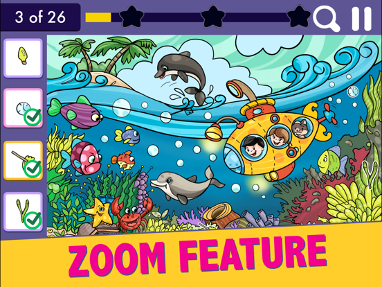Hidden Object Puzzles For Kids iPad screenshot 5 - Games app