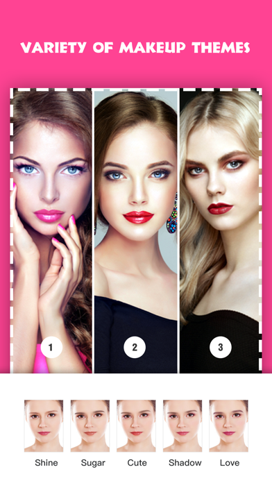 Screenshot #1 pour Pretty Makeup - Beauty Camera