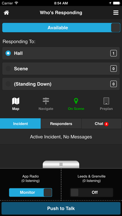 Who's Responding? Screenshot