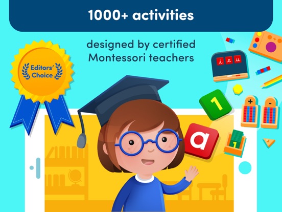 Montessori Preschool iPad app afbeelding 1