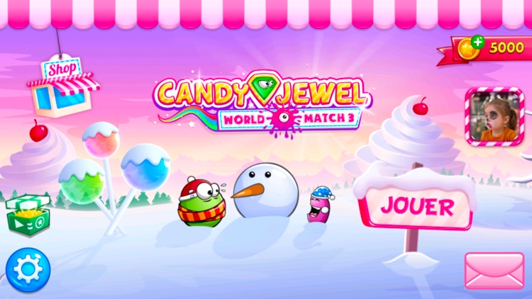 Candy Jewel World PRO Match 3 screenshot-5