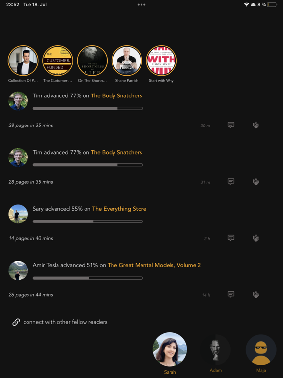 booksens iPad screenshot 7 - Book app