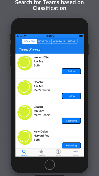 BreakPoint iPhone screenshot 3 - Sports app