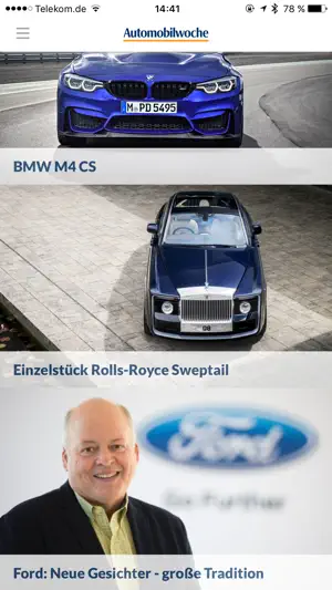 Automobilwoche Nachrichten screenshot 4