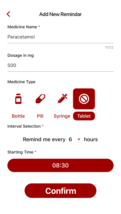 Screenshot #2 pour Pill Medical Reminder App