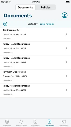 GUARDIAN® Accounts & Policies iPhone Screenshot 7