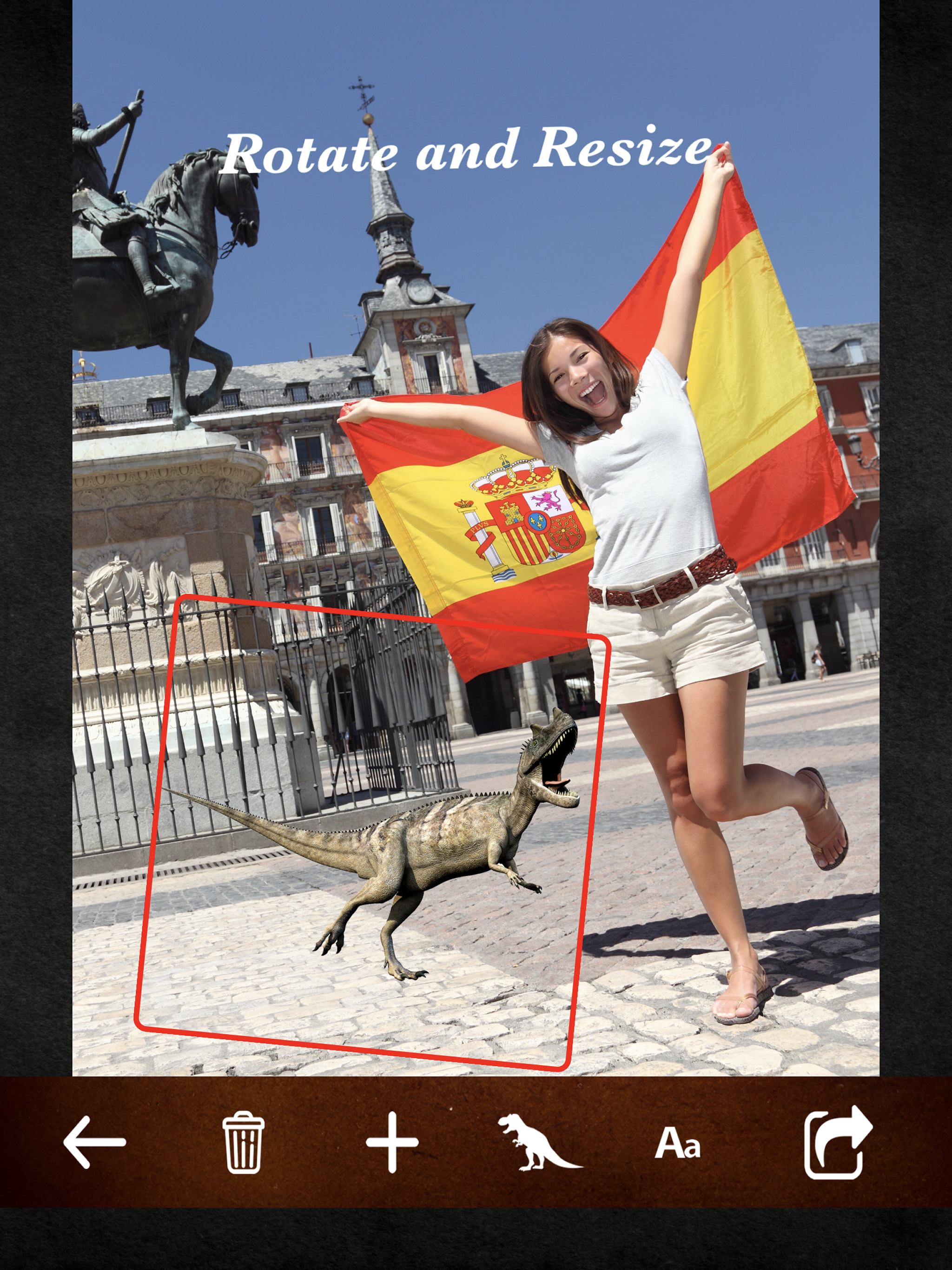 Dino Camera - Virtual Stickers screenshot 10