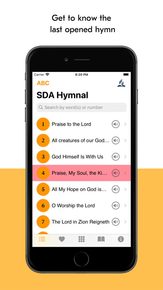 #1. SDA Hymns (iOS) 由: Justin Bulenga