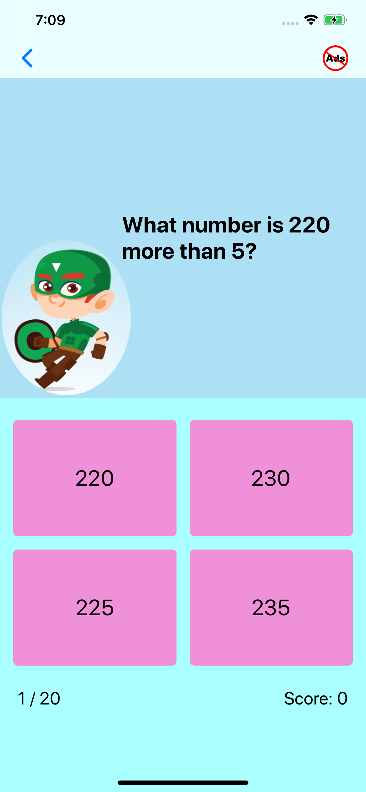 Third Grade Math Quiz