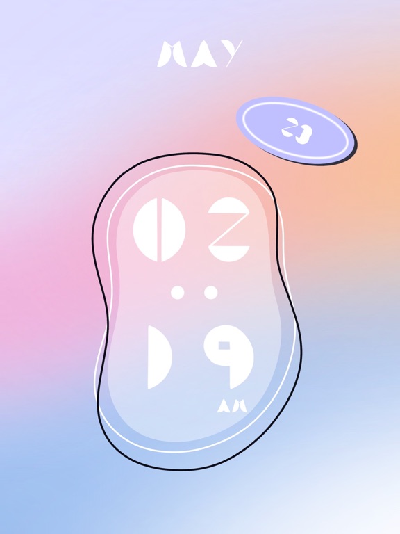 COMO Widgets - Adorable Widget iPad screenshot 5 - Lifestyle app